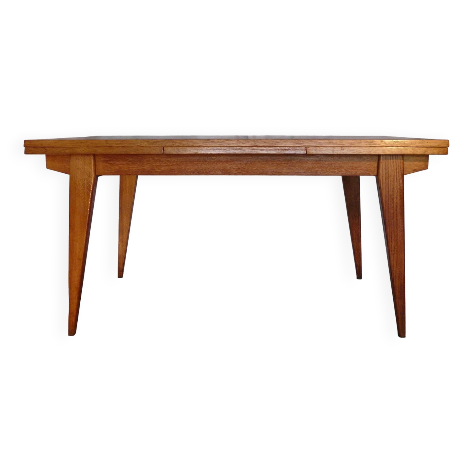 Vintage extendable rectangular table from the 1950s