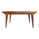 Vintage extendable rectangular table from the 1950s