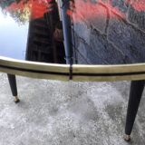 Table basse vintage pieds fuseaux