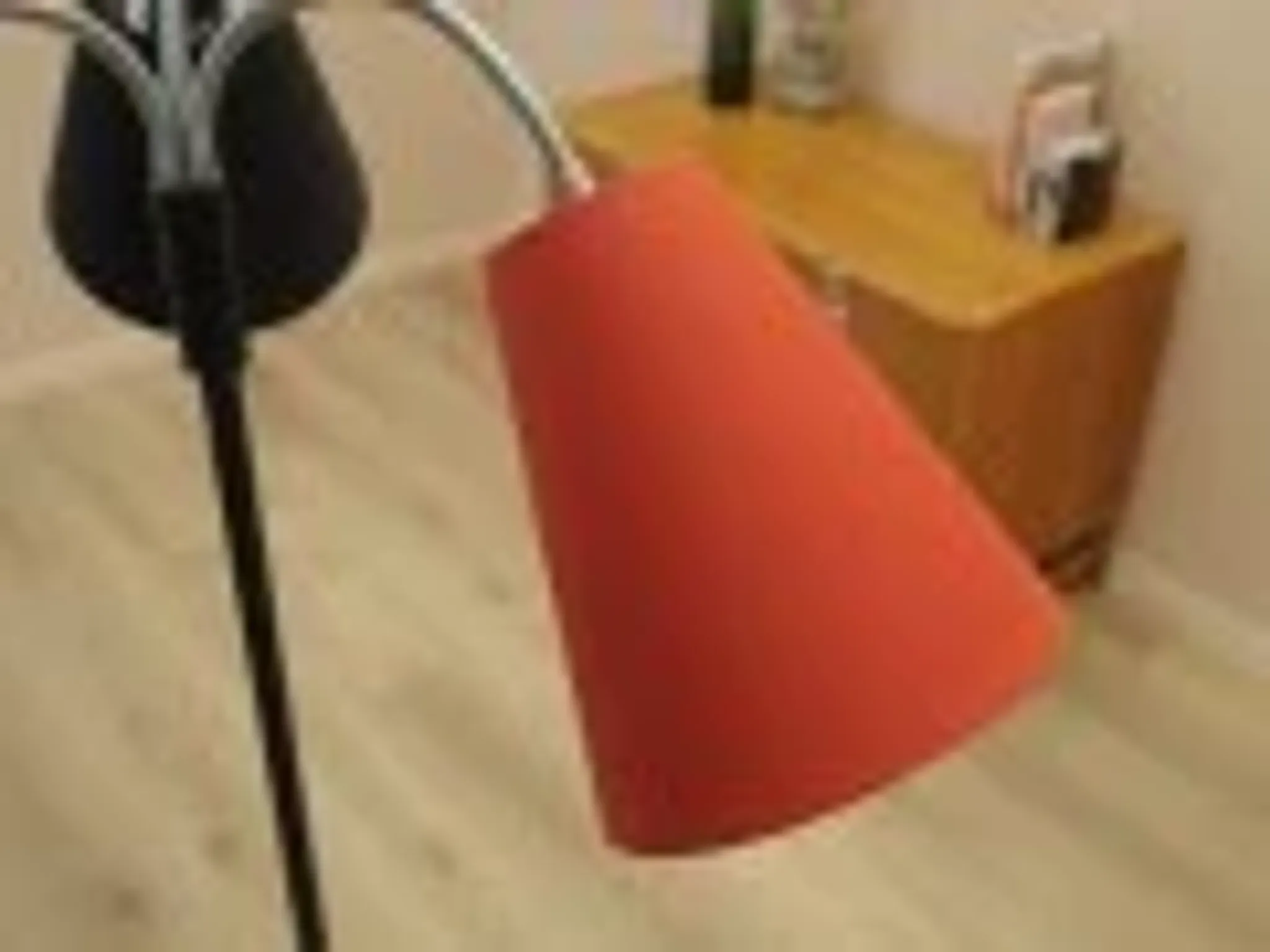 Danish floor lamp with three adjustable arms, metal construction, 2000s
