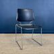 Lot de 39 chaises Matrix T.Tolleson pour Krueger noir et chrome années 70 USA