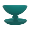 Saara Hopea cup glass, Scandinavian Finnish vintage, perfect state green glass
