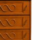 Vintage stamped wooden chest of drawers – 3 drawers