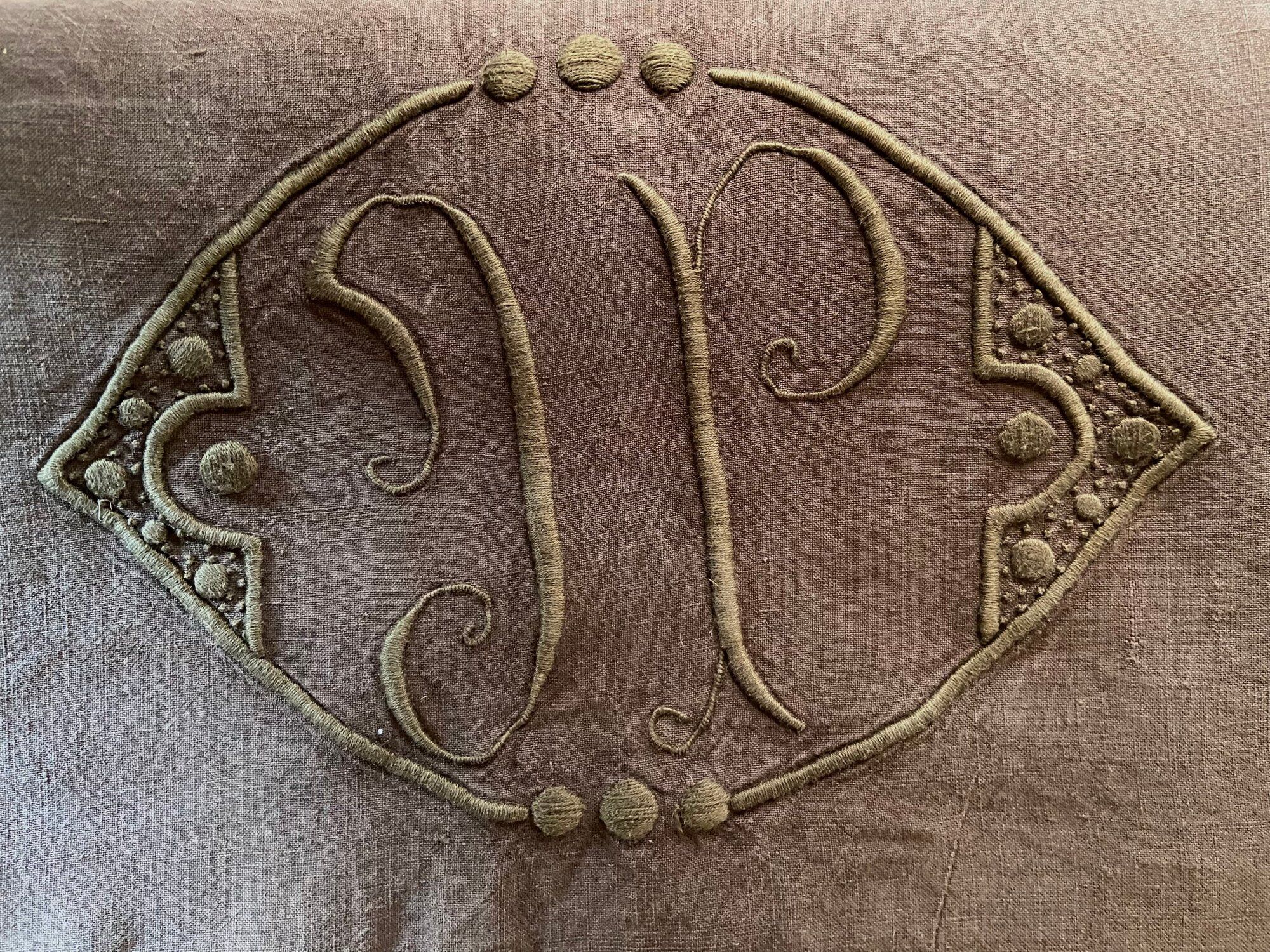 Chocolate brown tablecloth