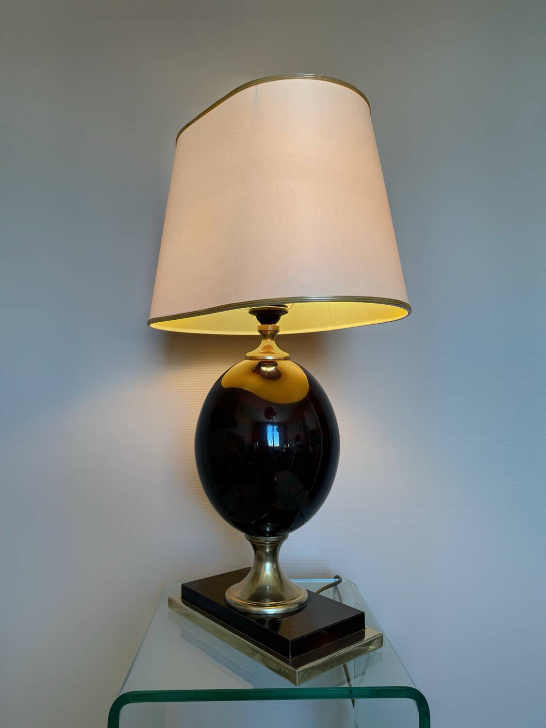 Large lamp The Dauphin egg 70s