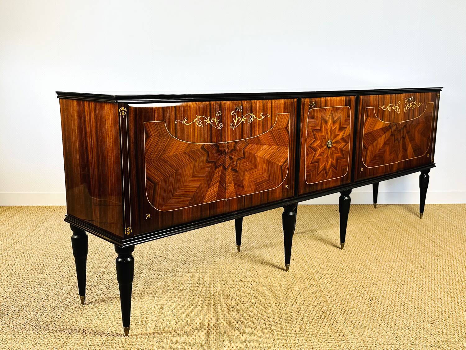 Art Deco mahogany sideboard from 1940