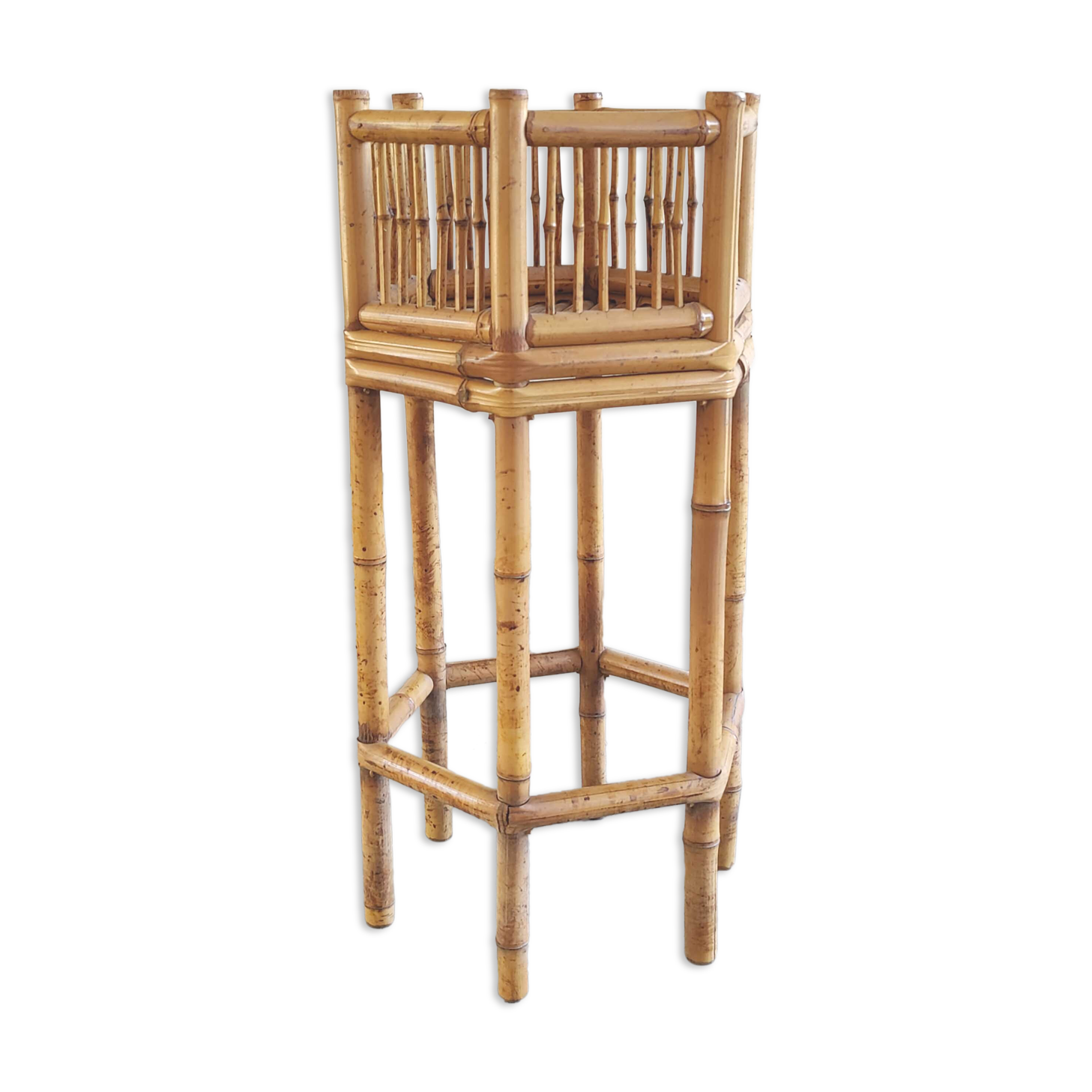 Bamboo plant door harness