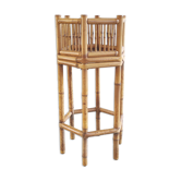 Sellette porte plantes bambou