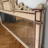 Miroir ancien au mercure 60x77cm