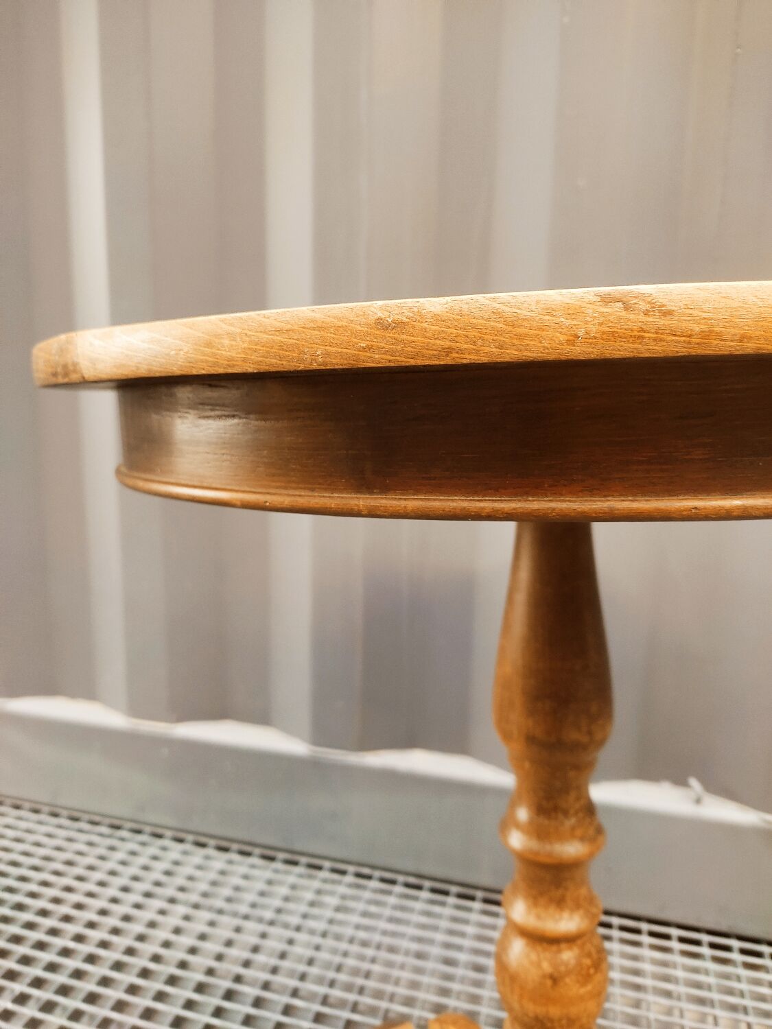 Wooden bistro table