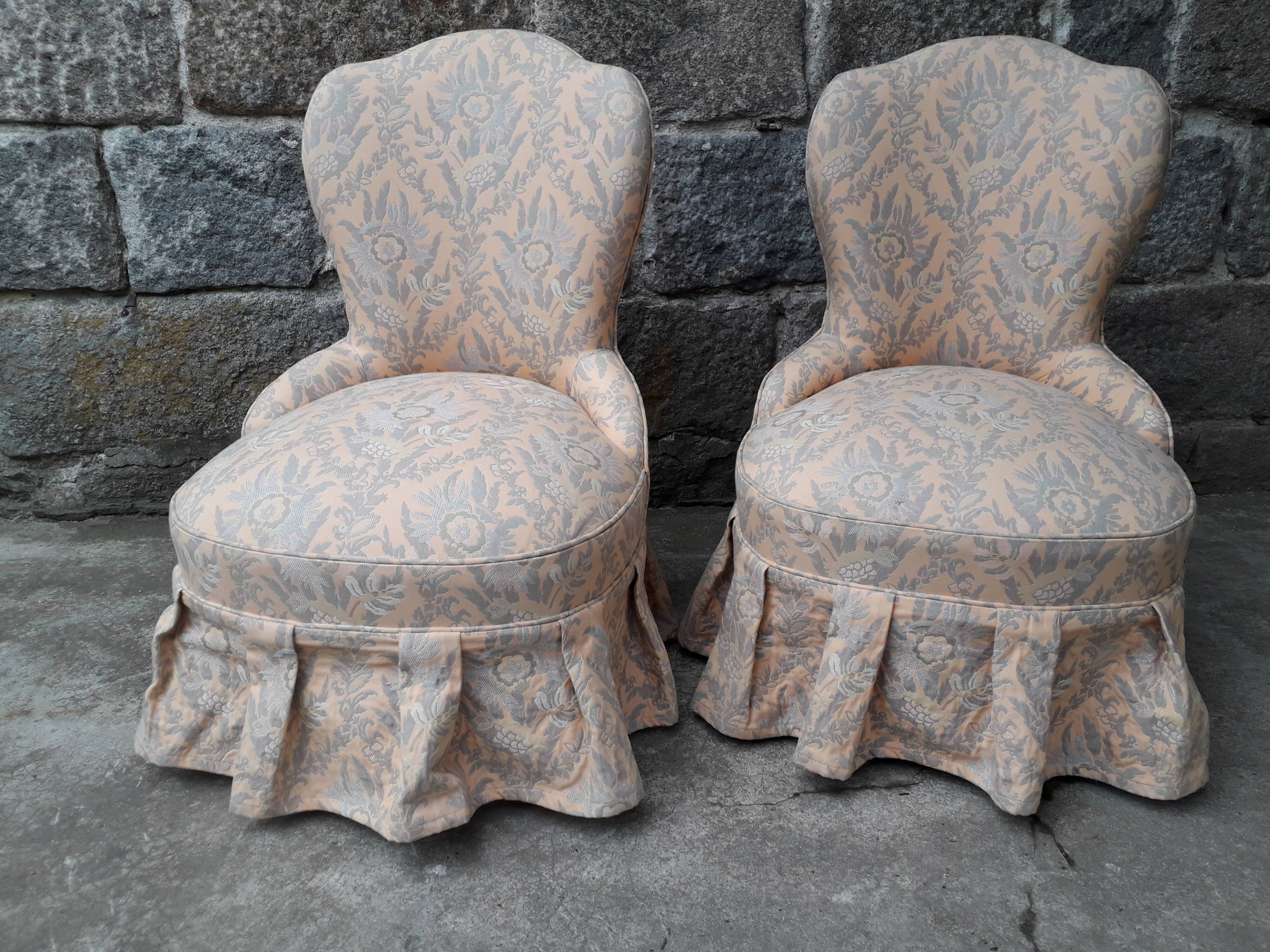 Pair of toad chairs