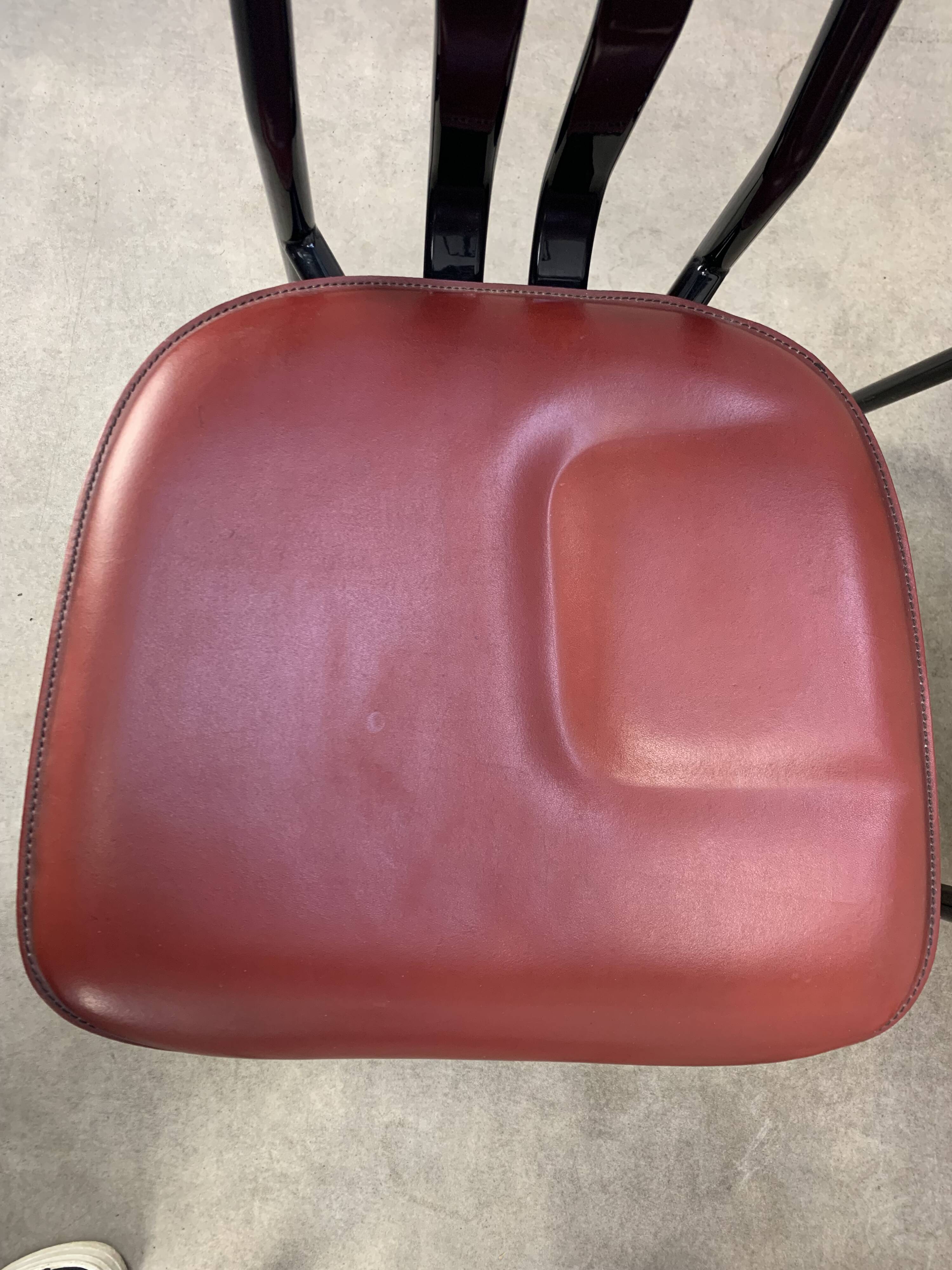 6 chairs by Giorgio Cattelan for Cidue Italy, postmodern, 1980s