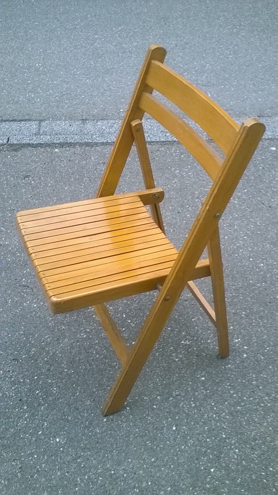 Set of 6 folding chairs 60s
