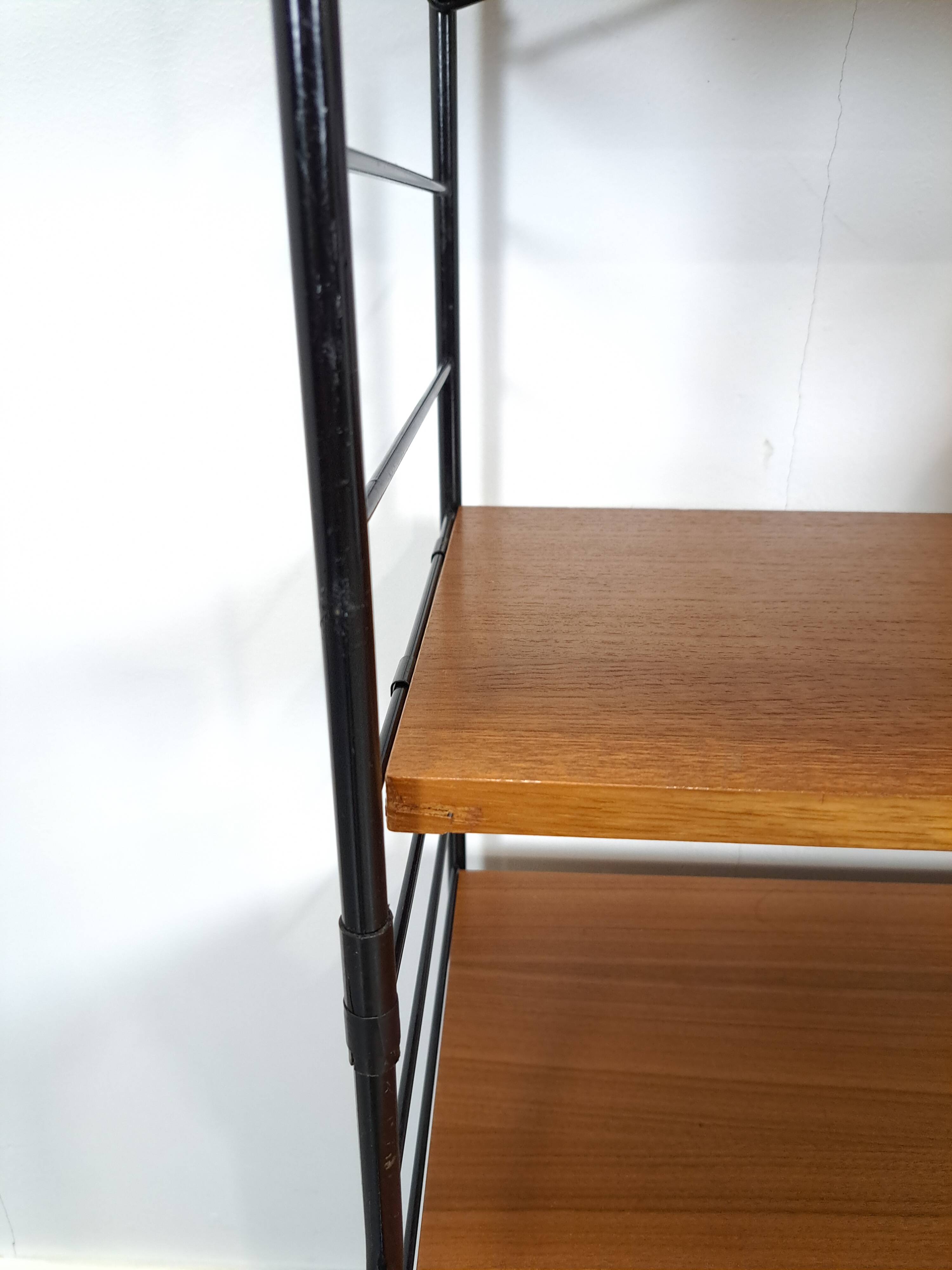 WHB teak design modulaire kast met drie planken