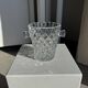 Classic vintage glass ice bucket H14 D12