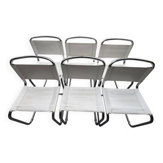 6 chairs vintage