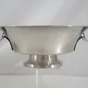 Christofle, Gallia, footed bowl, Art Deco, silver-plated, Fjerdingstad.