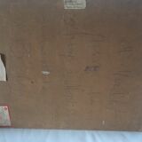 Painting on cardboard by Gustave Mouty (1870-1956) - Moulin de Giverny