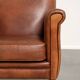 Timeless sheepskin armchair with beautiful colours and a good design