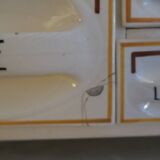 Spice cabinet with earthenware drawers