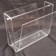 Vintage Plexiglas Magazine Rack 70 DAVID LANGE