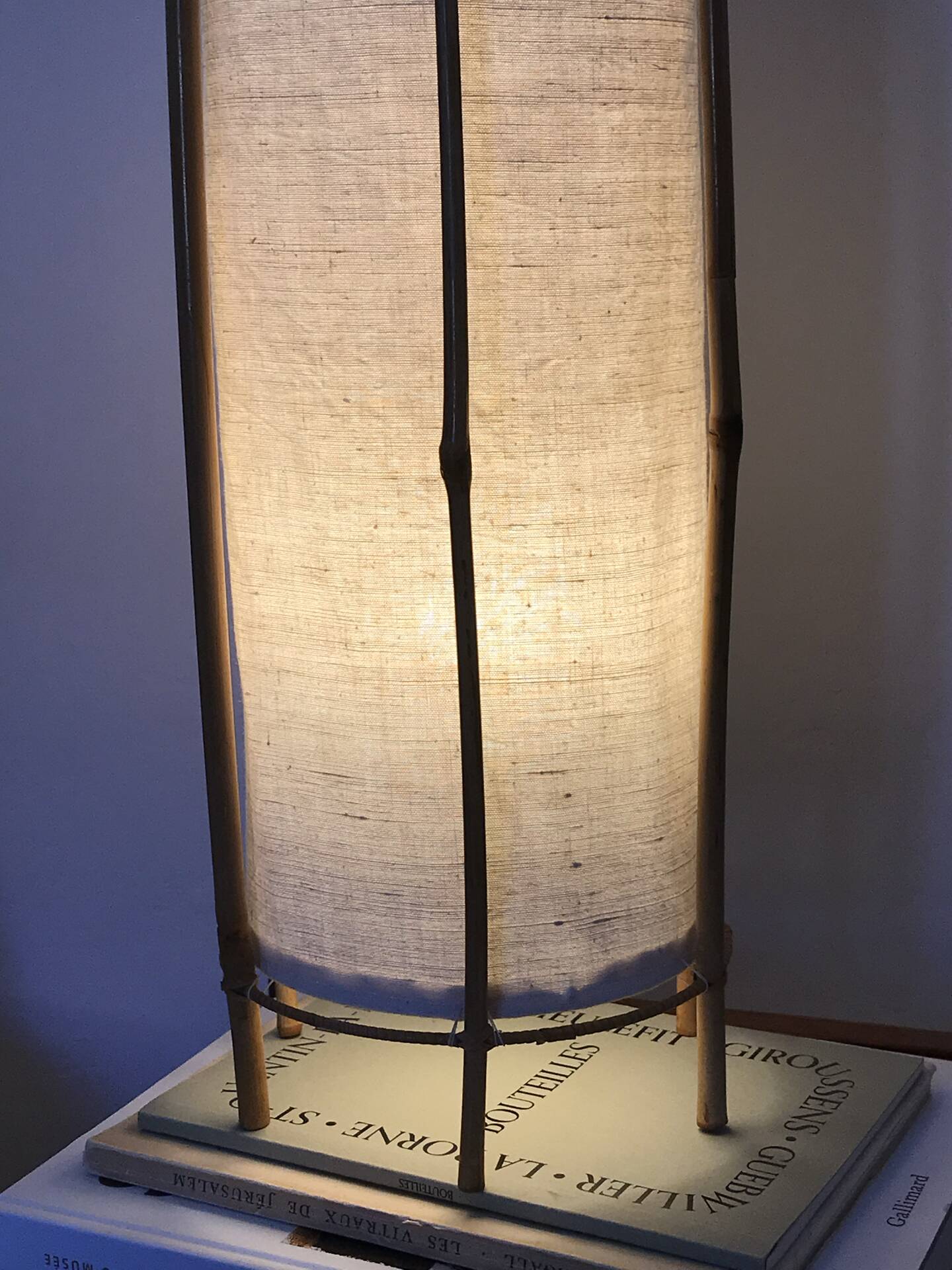 Lampe bambou Louis Sognot