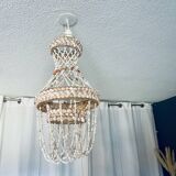 Bohemian shell pendant light