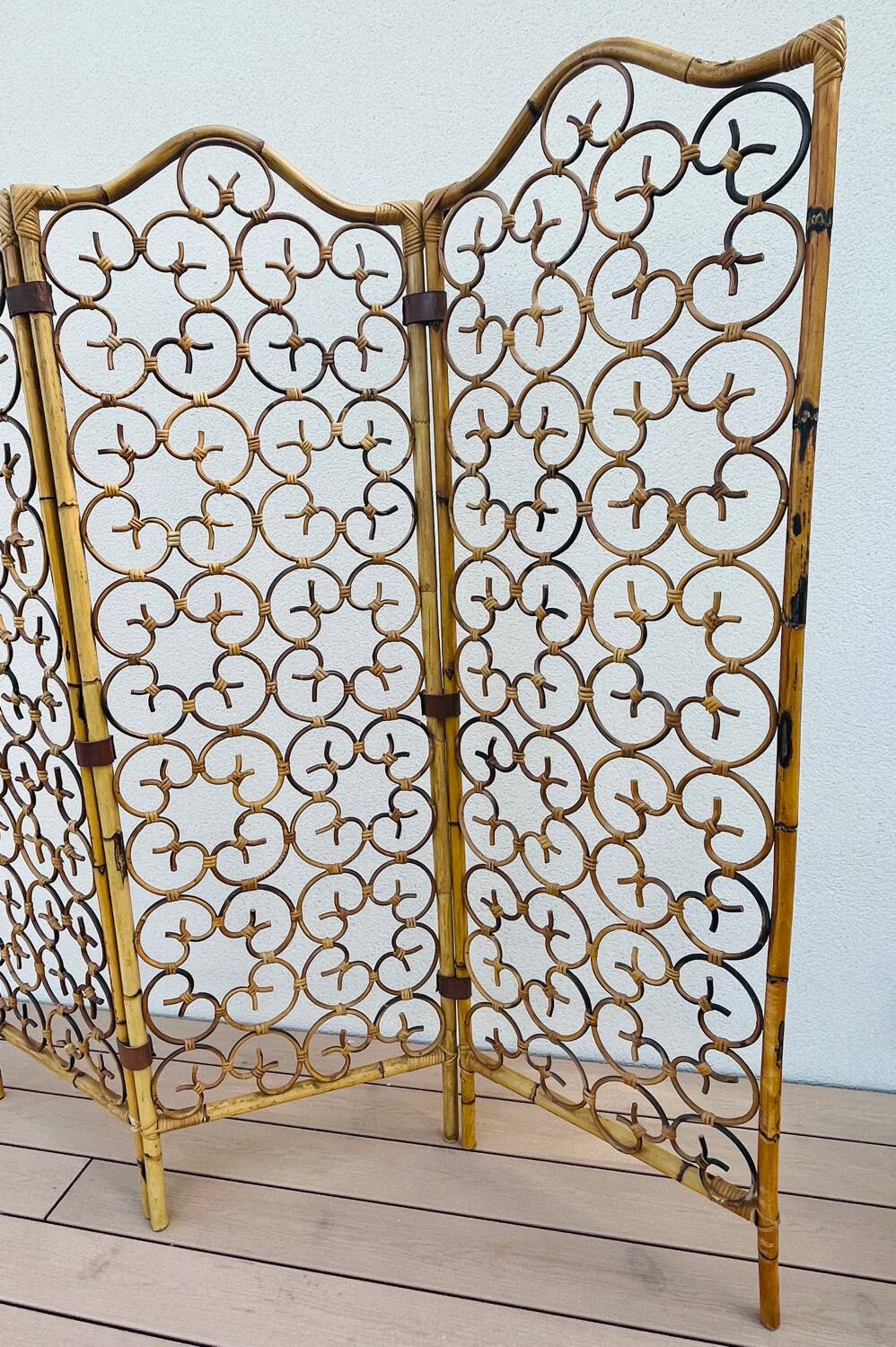 Italian Bamboo Screen from the 70s
