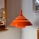 Orange pendant lamp by Hans-Agne Jakobsson for Lyfa