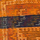 Tapis ancien tribal marocain fait main 124x142 cm