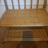 Rattan floor