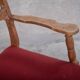 Brutalist Oak Rocking Chair, Denmark, 1960s