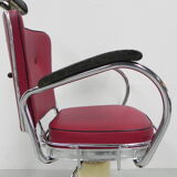 Vintage barber chair, barber chair Nubert