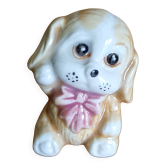 Ceramic dog figurine
