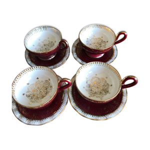 4 tasses et soucoupes - andre