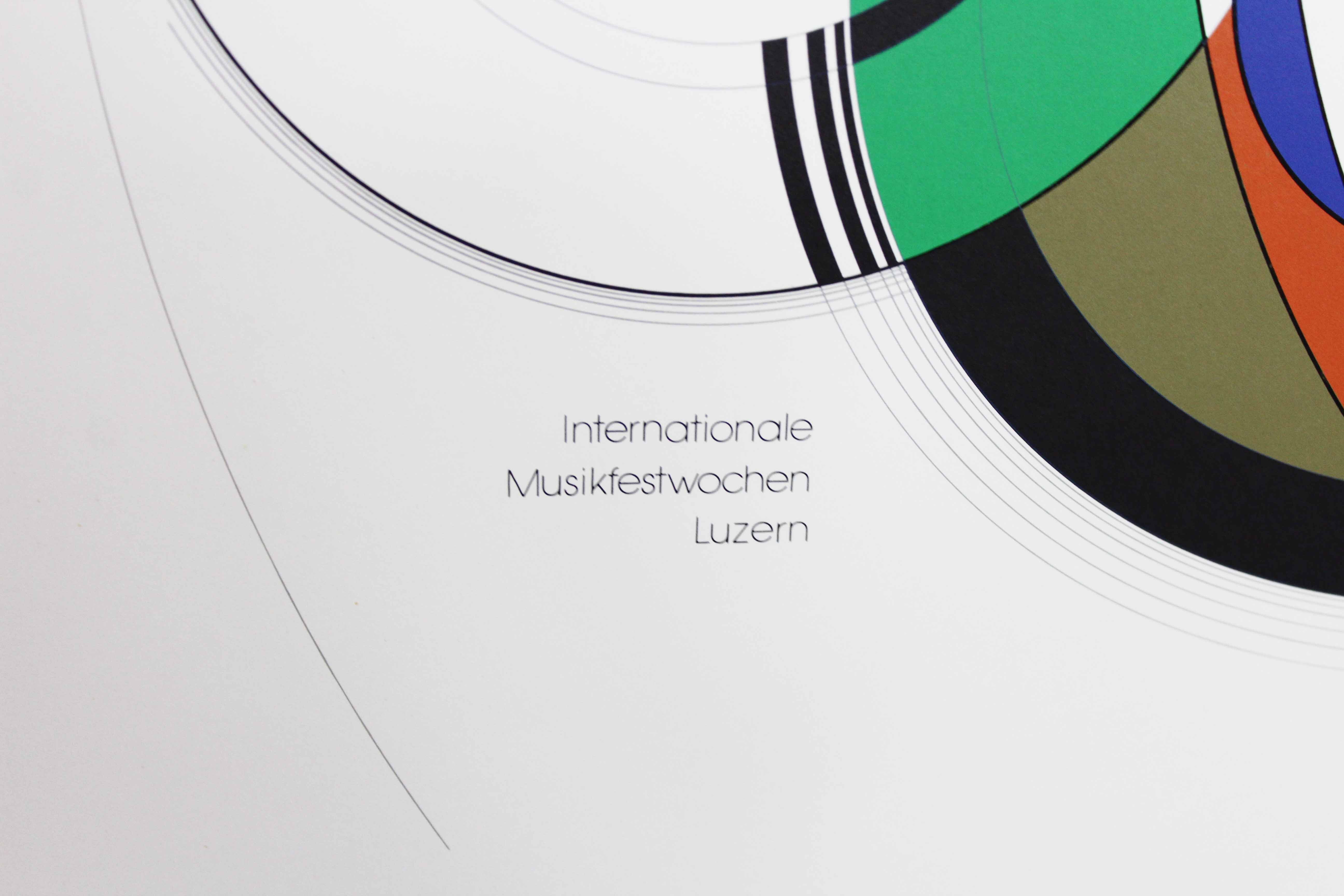 Space Age print by Johannes Burla entitled "rotating plastic"