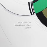 Space Age print by Johannes Burla entitled "rotating plastic"