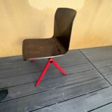 Chaise mulca pied rouge V