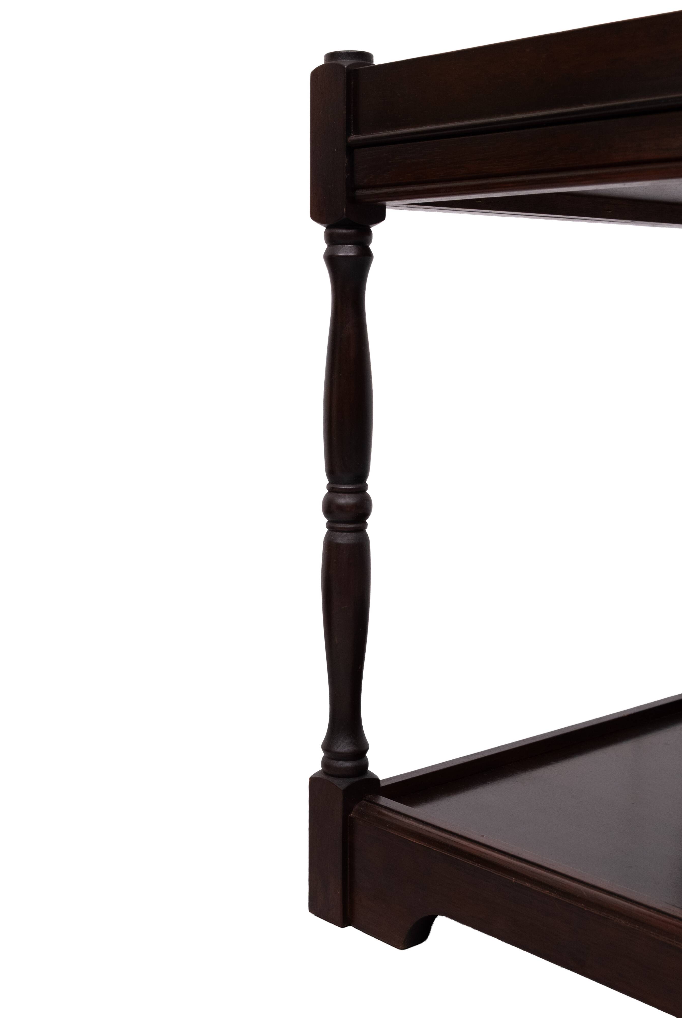 Georgian style set Mahogany night stands sofa tables .England