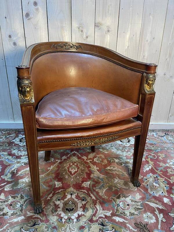 Fauteuil de bureau de style Empire