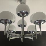 Chandelier 8 fires gaetano sciolari italy 70