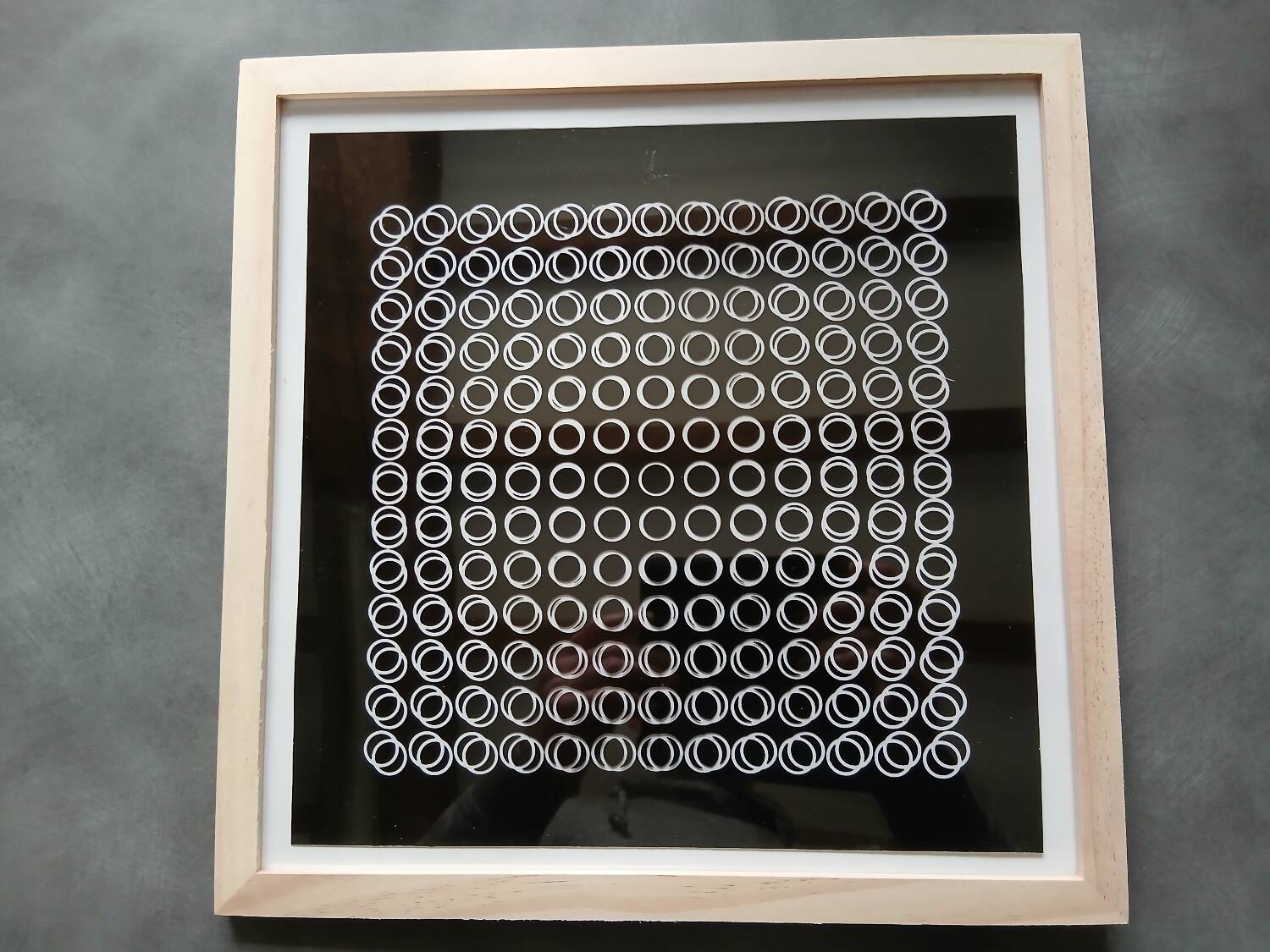 Victor Vasarely Kinetic Serigraph Deep V6