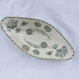 Ravier in iron earth model "Geranium", Sarreguemines