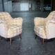 Restored organic year 50-60 club Chair