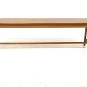 Banc minimaliste en teck, Suède, 1960