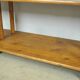 Handmade wooden bookshelf, 1960s