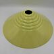 Vintage enamelled pendant light