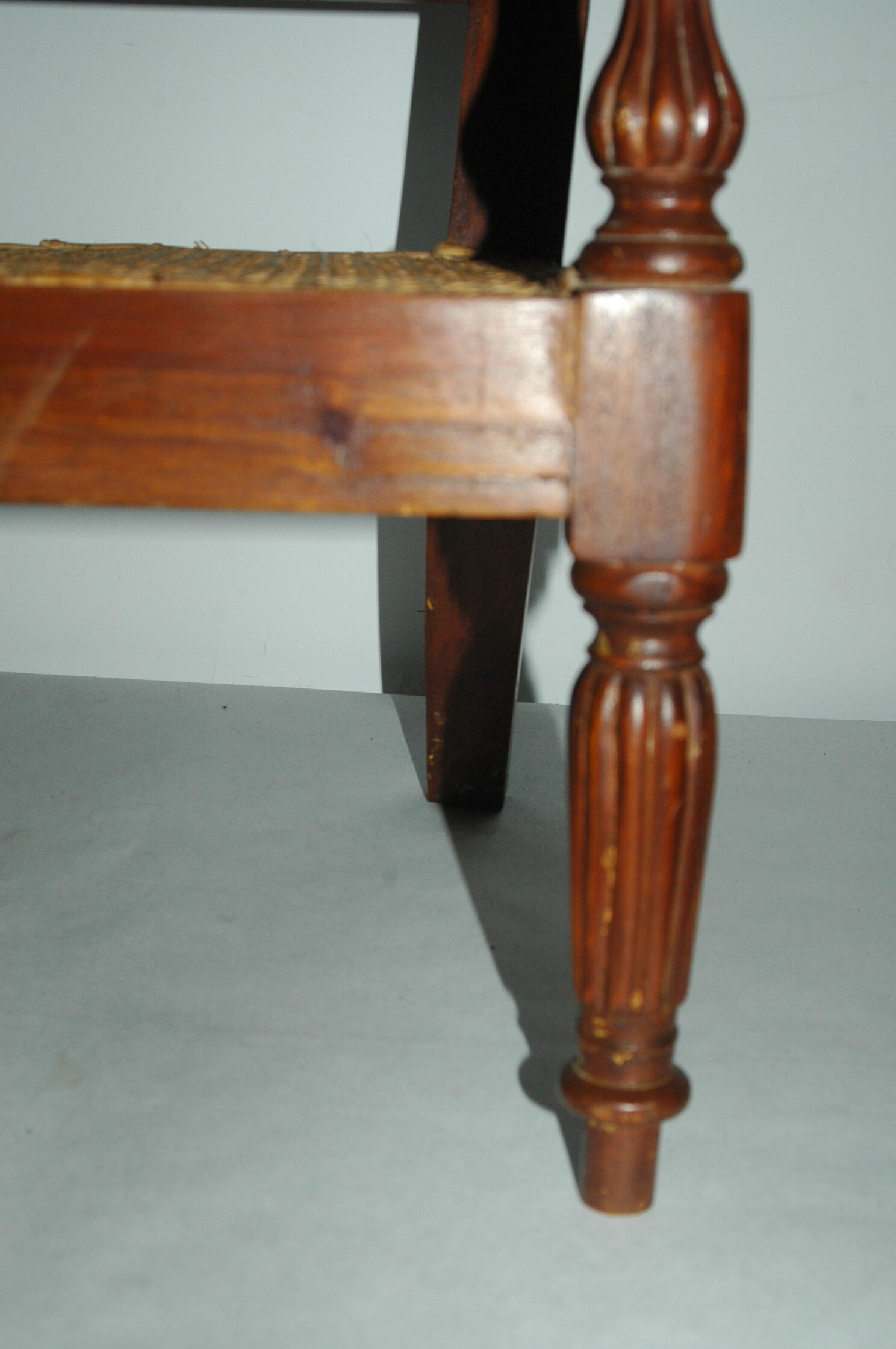 Children's armchair cannes ancient popular art style Napoleon III