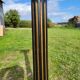 Napoleon III stand column in blackened wood and gold, mid-19th century