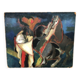 Cubist painting